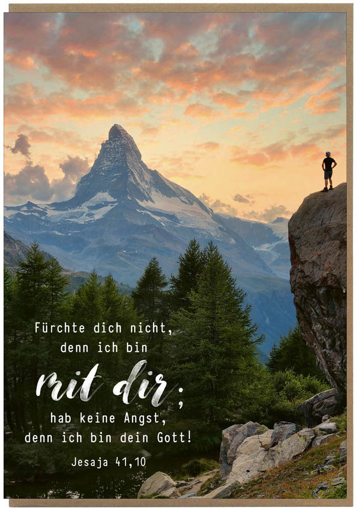 Faltkarte "Ich bin mit dir"