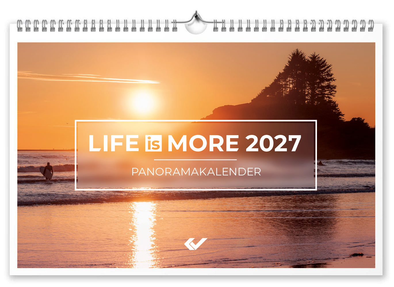Life-is-More 2027 - Panoramakalender (M-Format)