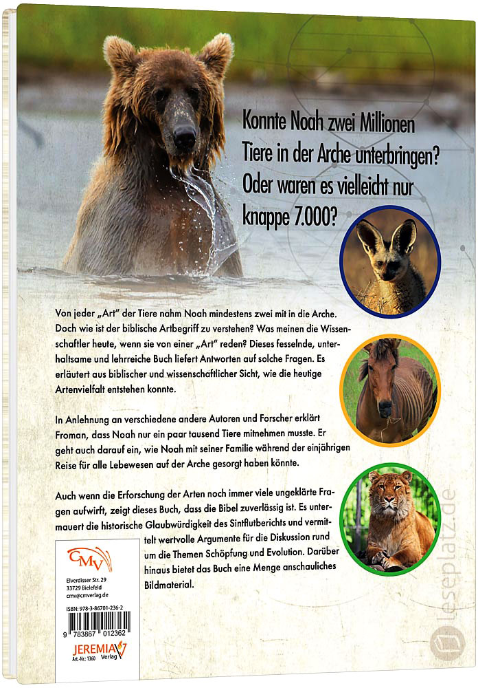 Wie viele Tiere waren in der Arche?