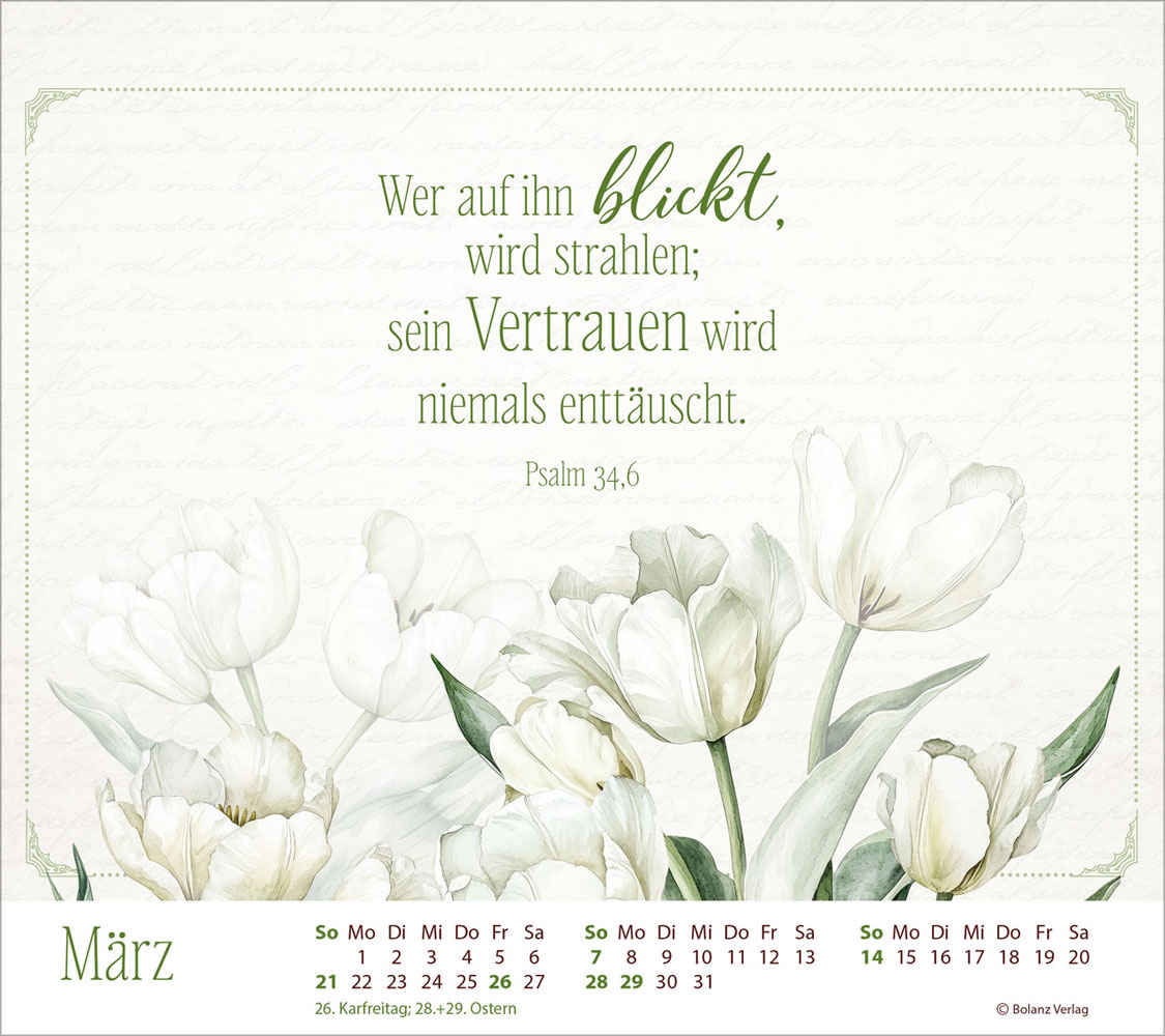 Wortpoesie 2027 - Tischkalender