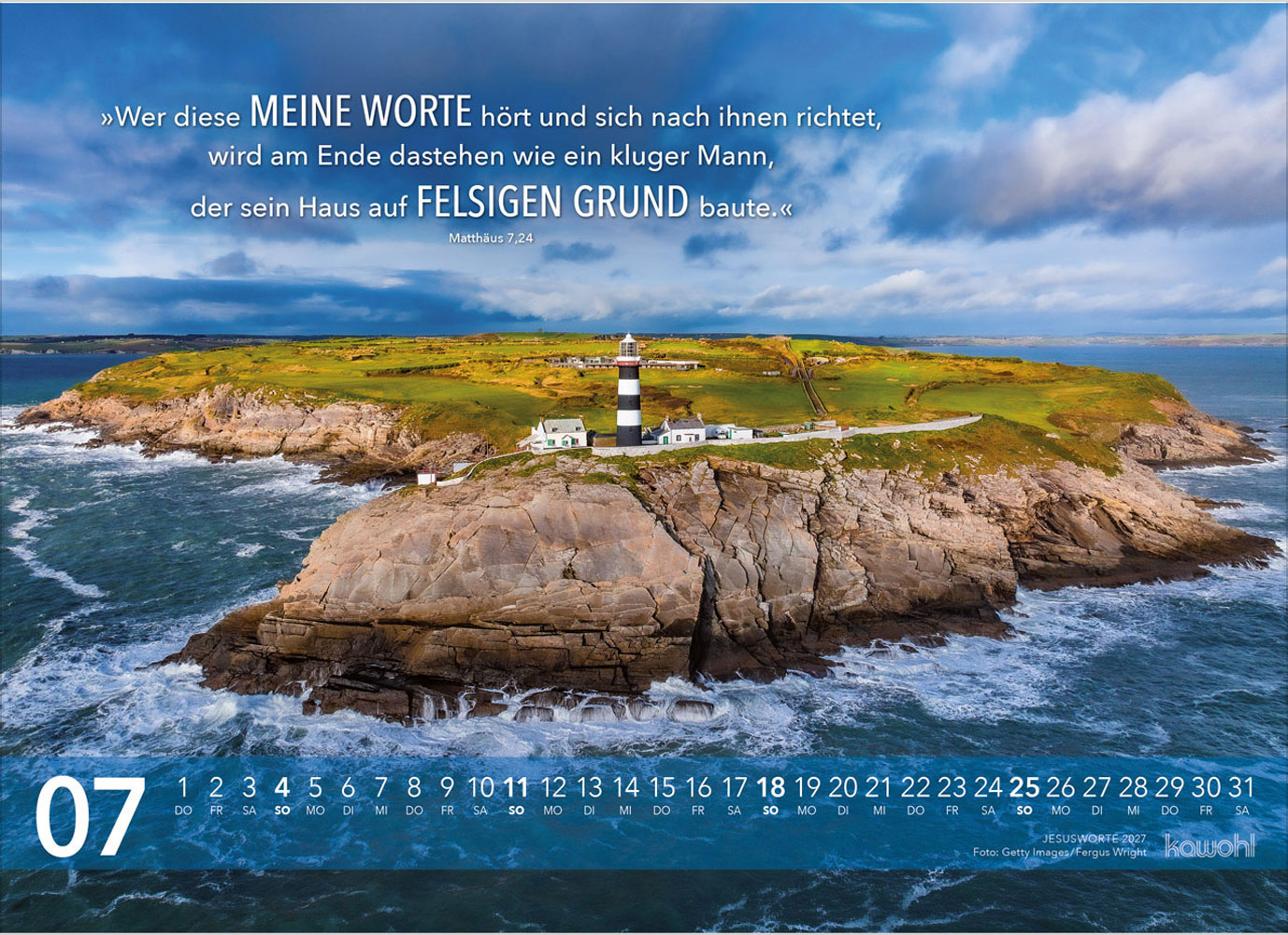 Jesus Worte 2027 - Wandkalender