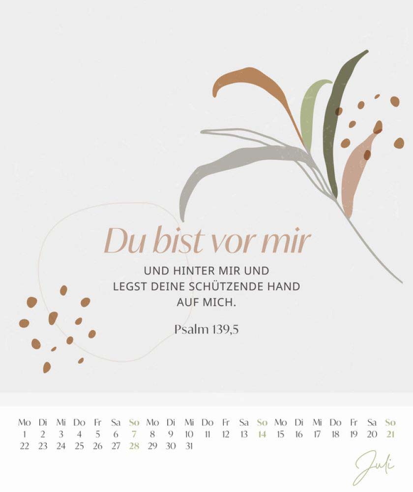 Verheißungen für dich 2024 - Postkartenkalender 