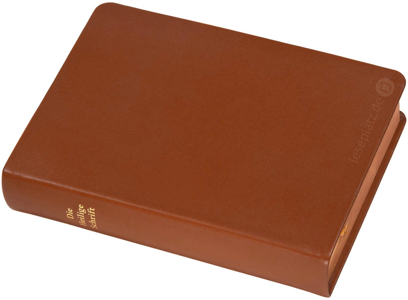 257165-04 Elberfelder 2003 - kl.Schreibrandausgabe / Leder hellbraun Rotgoldschnitt