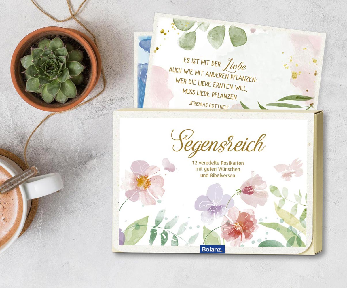 Postkartenbox "Segensreich"