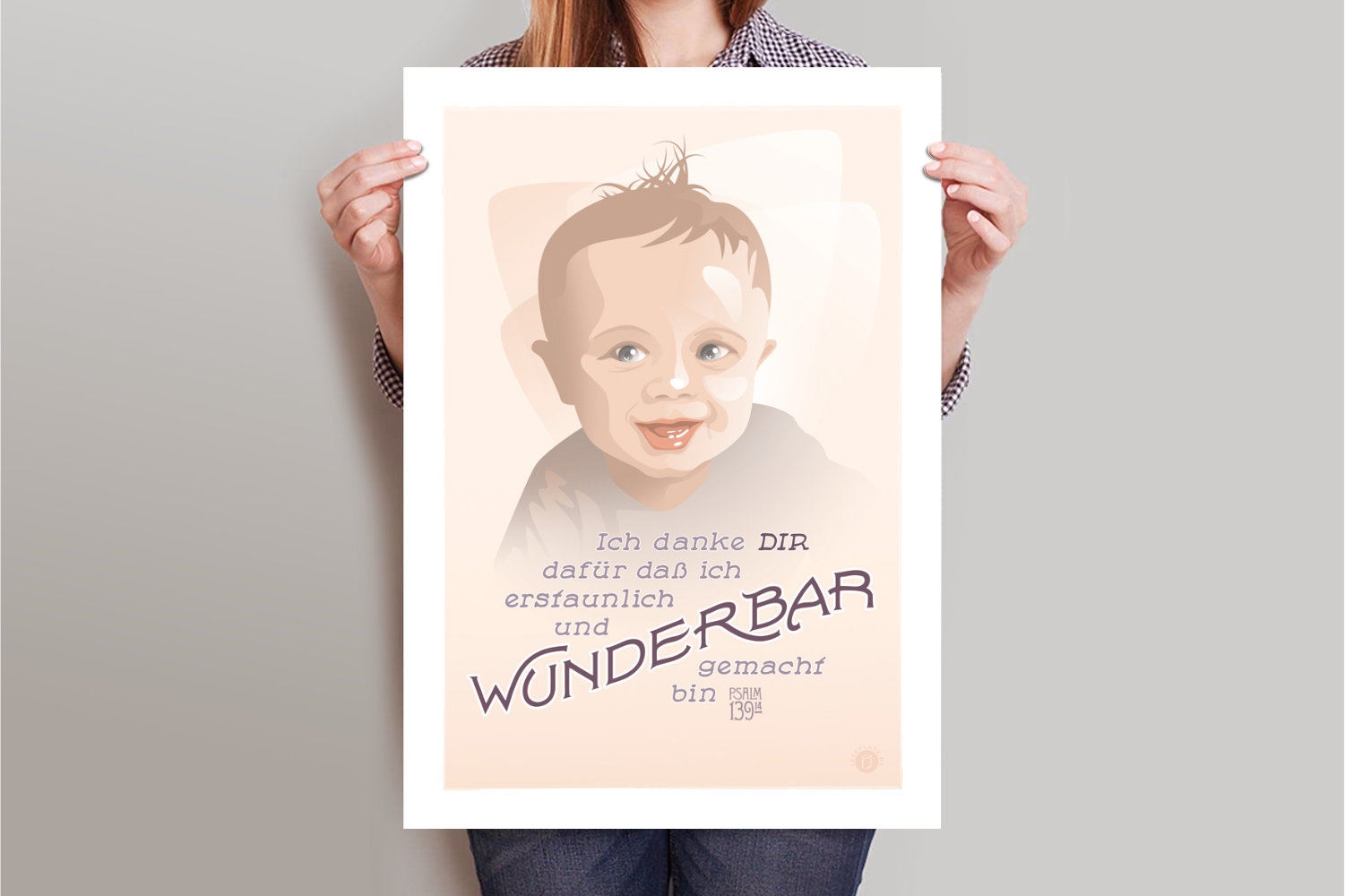 Poster "Junge Wunderbar"