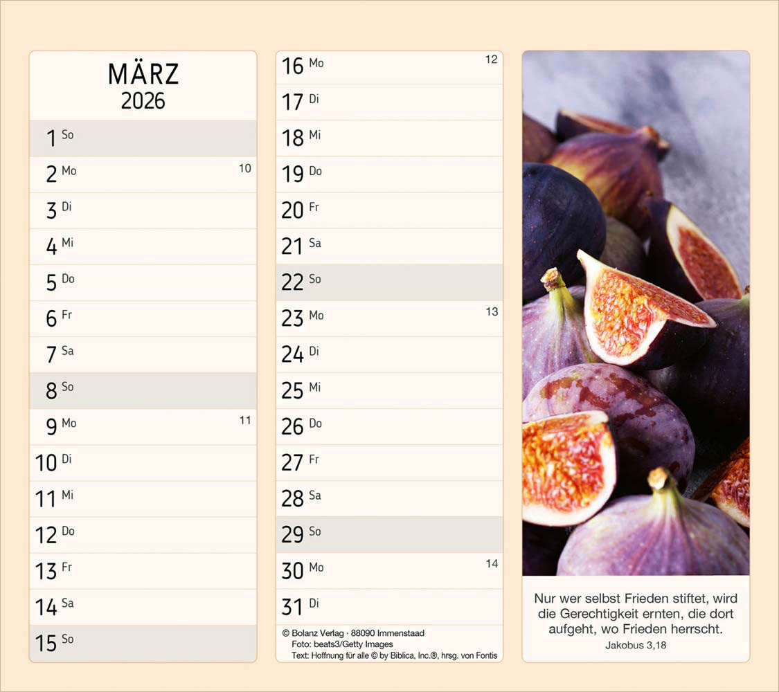Vormerk-Kalender 2026 Vormerk-Kalender 2026