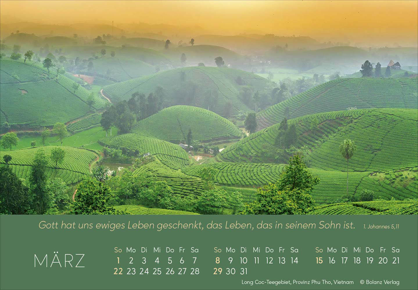 Ewigkeit im Herzen 2026 - Tischkalender
