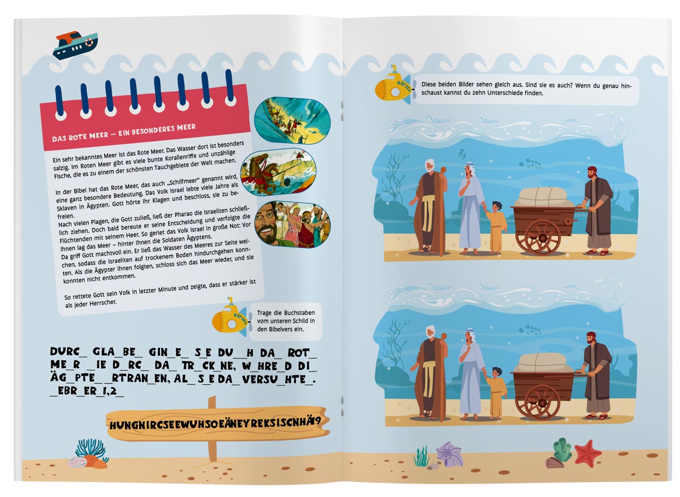 Entdeckerheft "Entdecke die Wasserwelt"