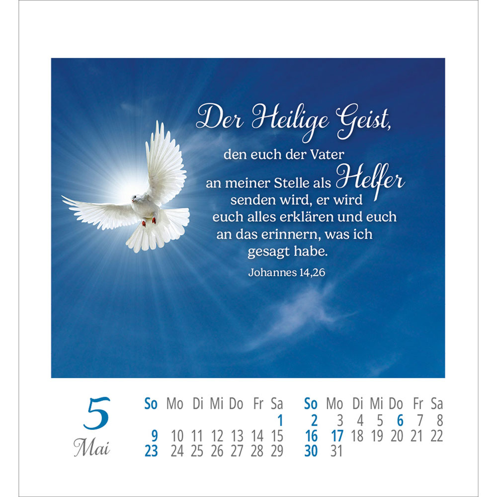 Lieblingsworte umgeben dich 2027 - Aufkleber-Kalender