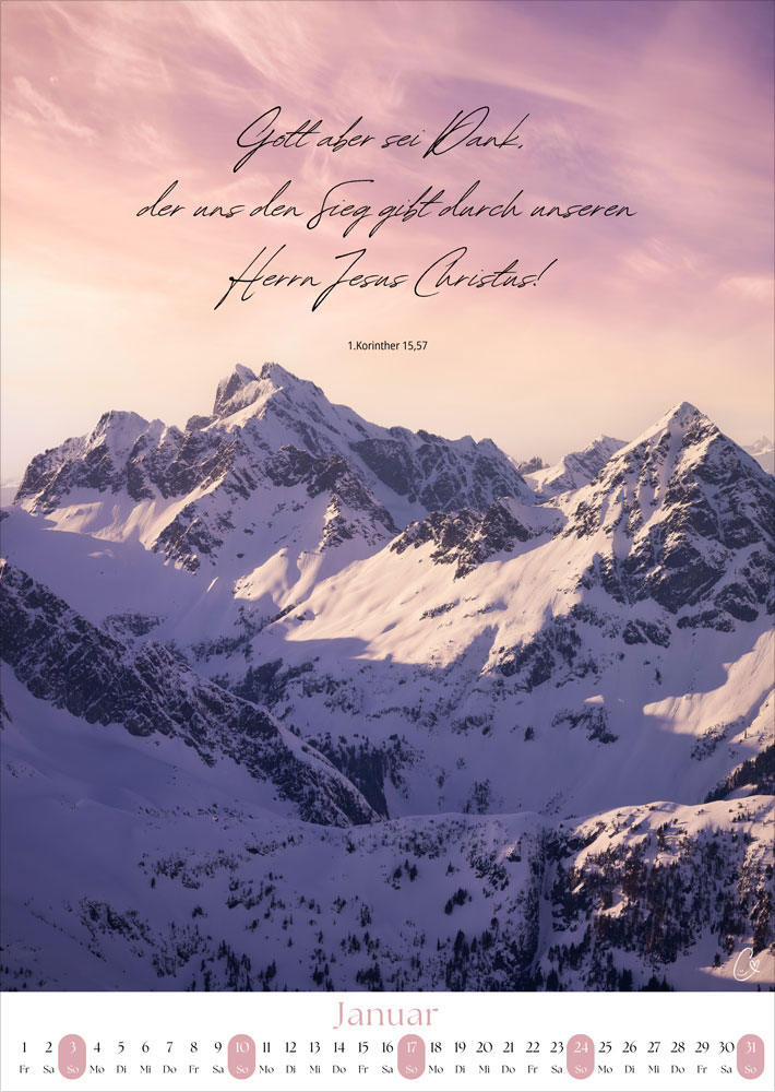 Gottes Wort im Alltag 2027 - Posterkalender