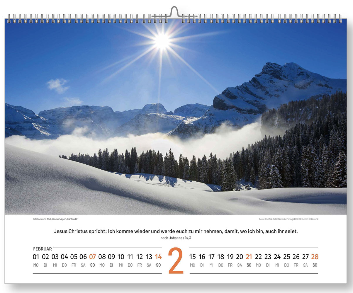 Schweizer Bildkalender 2027