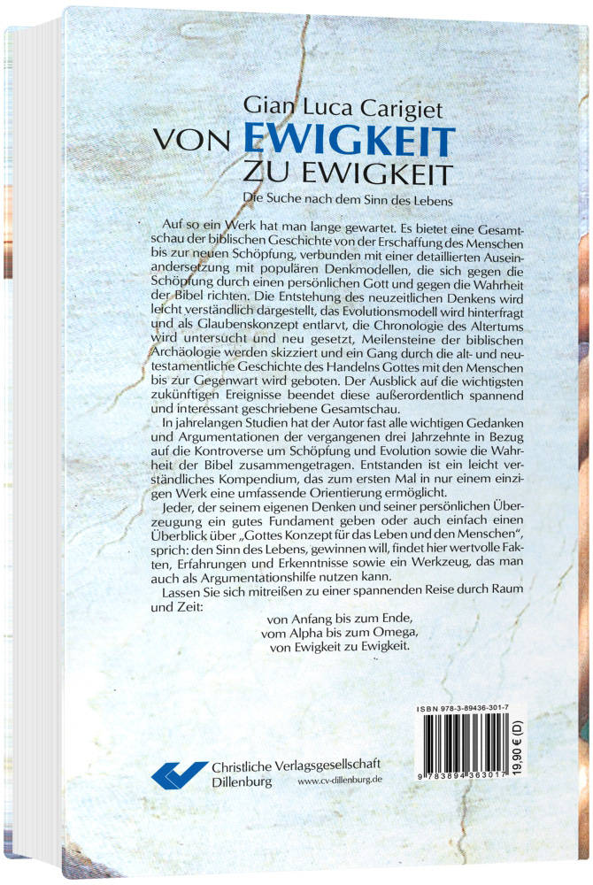 Von Ewigkeit zu Ewigkeit