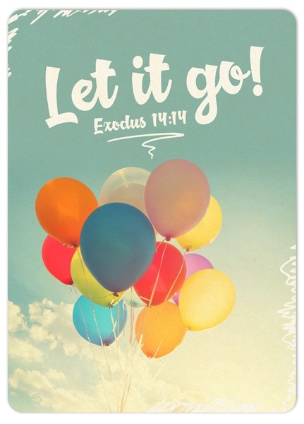 Postkarte "Big Blessing - Let it go"