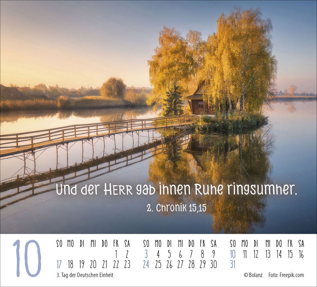 Atempause 2027 - Minikalender