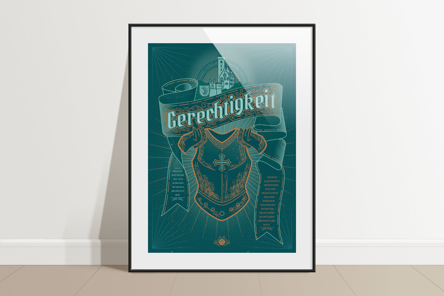 Poster "Panzer der Gerechtigkeit"