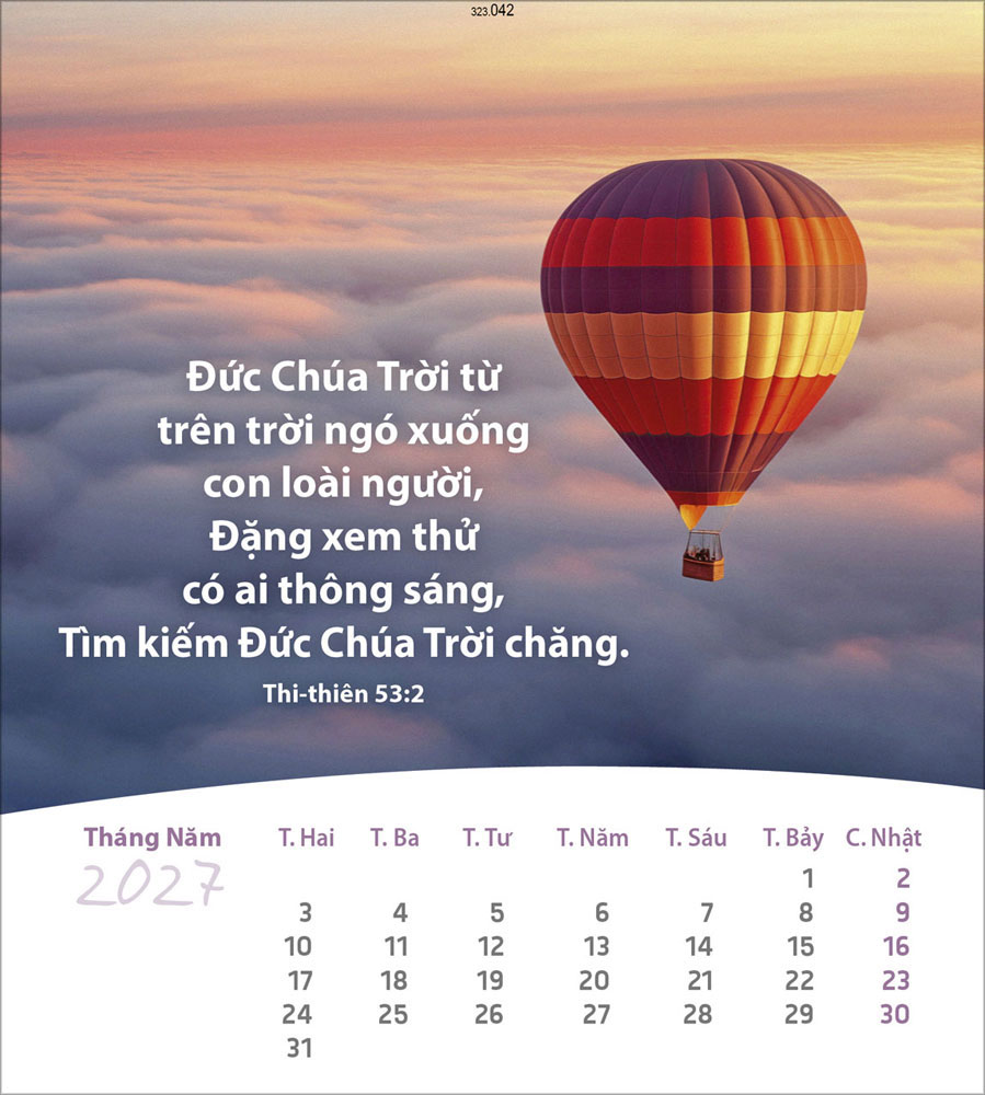 Leben für Dich 2027 - Verteilkalender (Vietnamesisch)