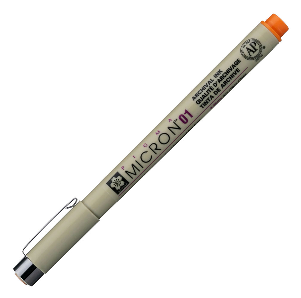 Fineliner Pigma Micron 01 - Orange
