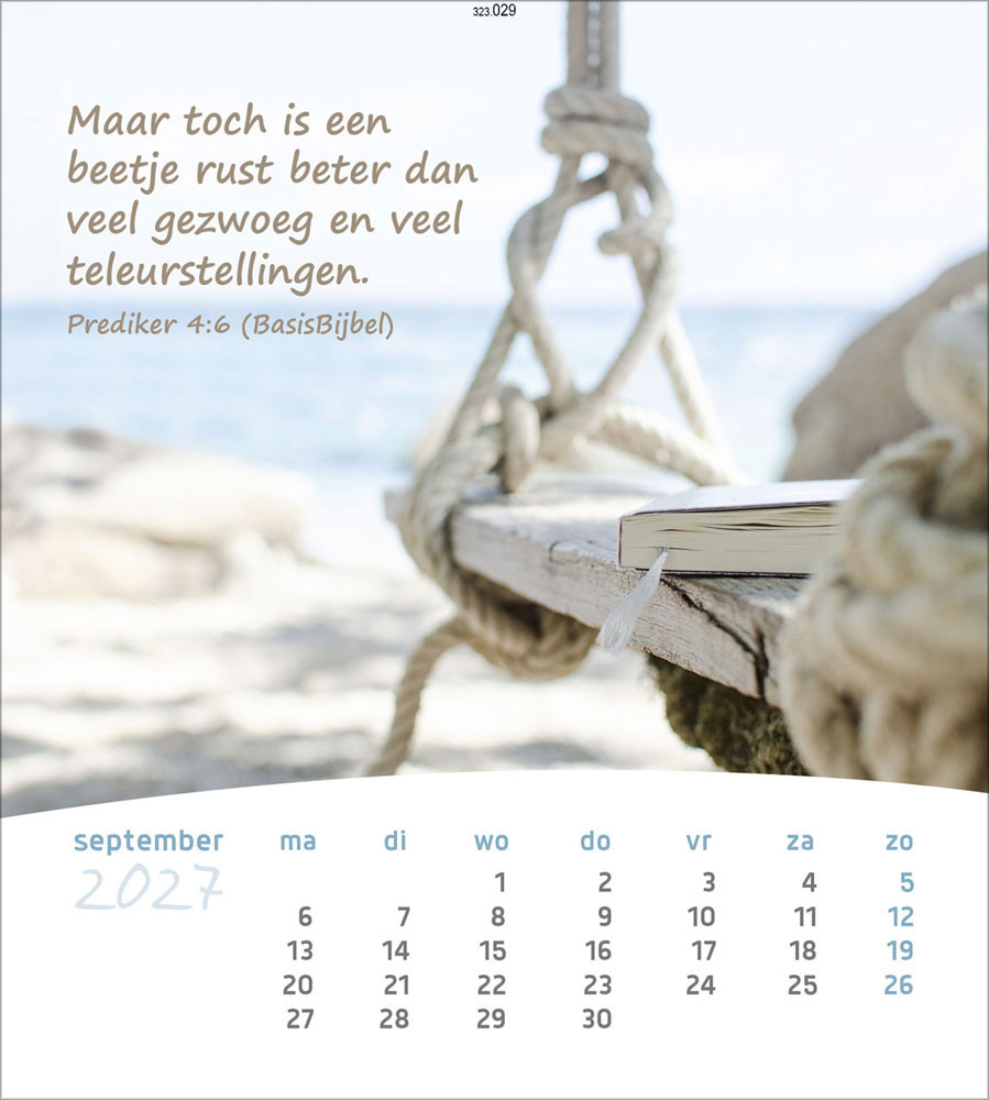 Leben für Dich 2027 - Verteilkalender (Niederländisch)