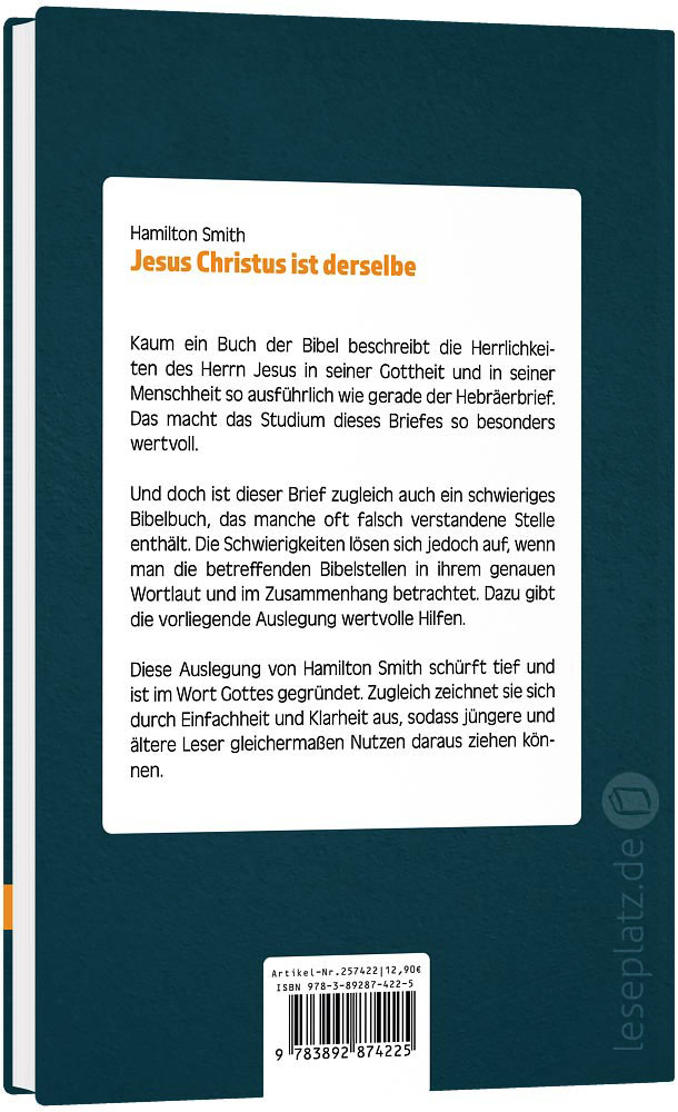 Jesus Christus ist derselbe