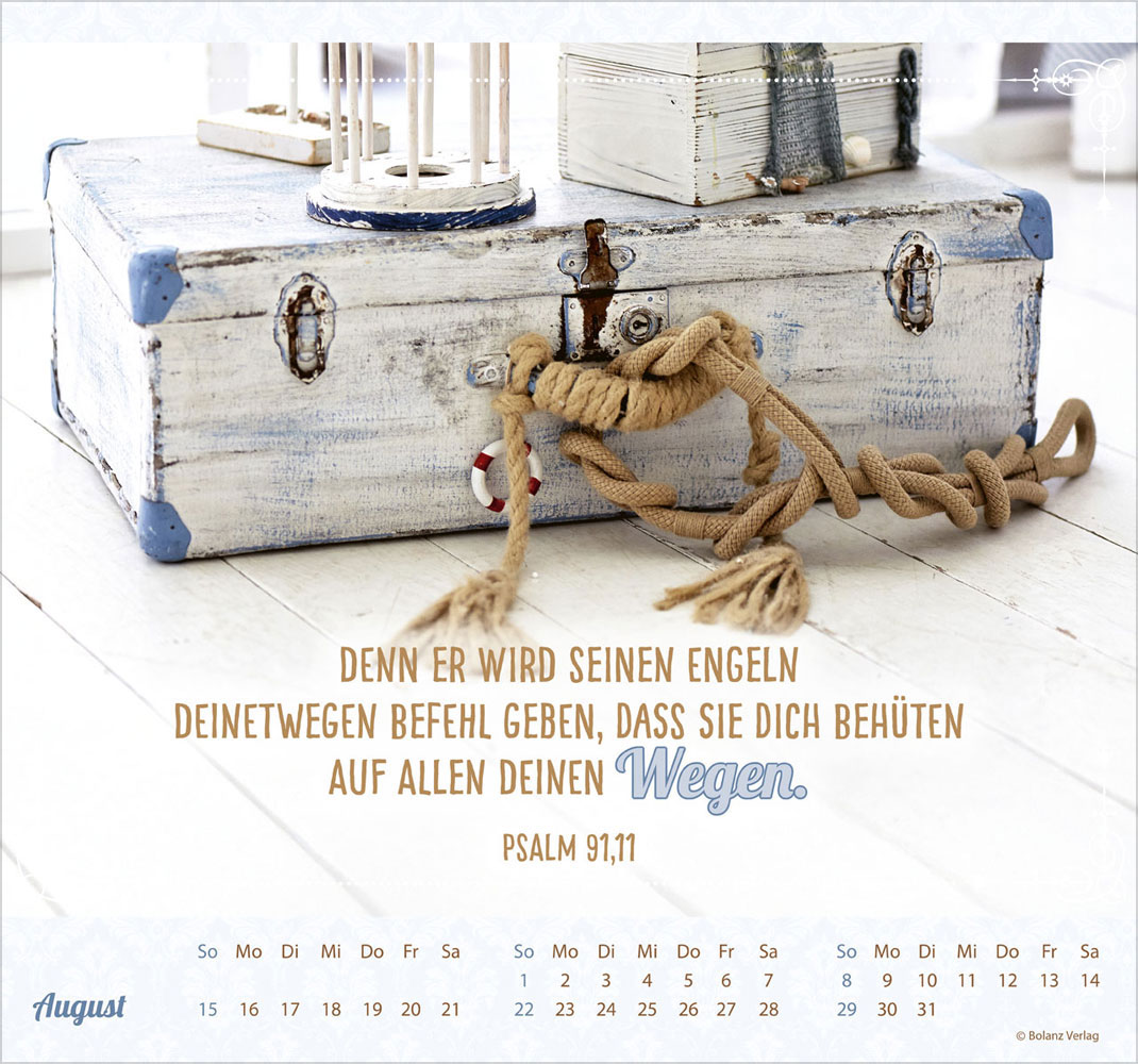 Am Anfang war das Wort 2027 - Wandkalender