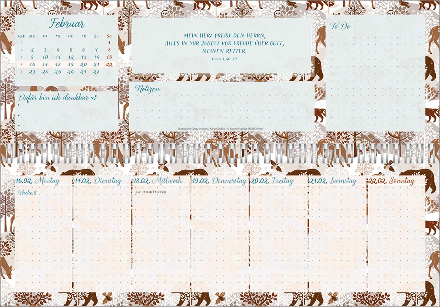 Meine fröhlich-bunte Segenswoche 2026 - Wochen-Tischkalender Meine fröhlich-bunte Segenswoche 2026 - Wochen-Tischkalender