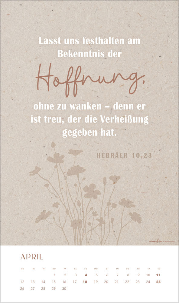 Glaube im Alltag 2027 - Posterkalender