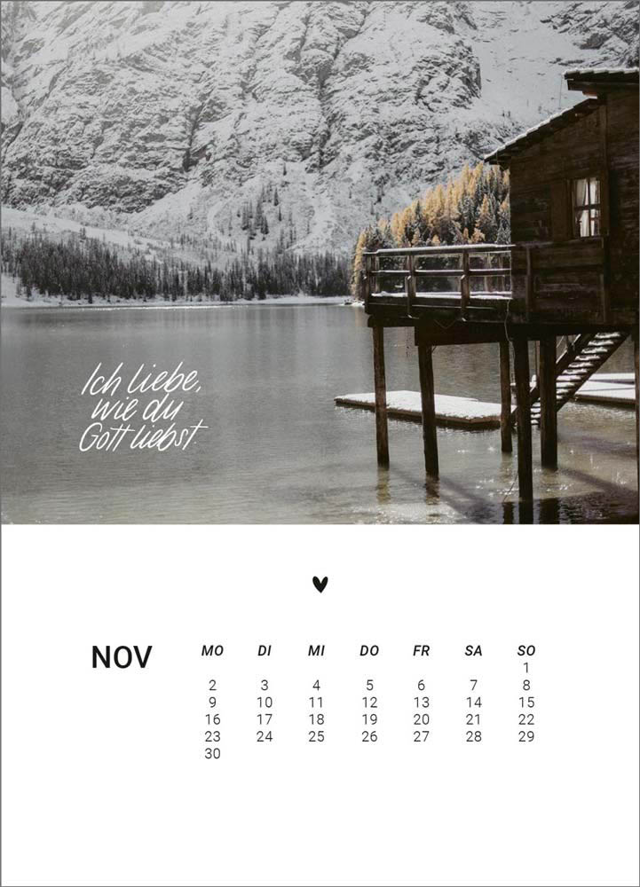 Zweitausendsechsundzwanizg 2026 - Tischkalender