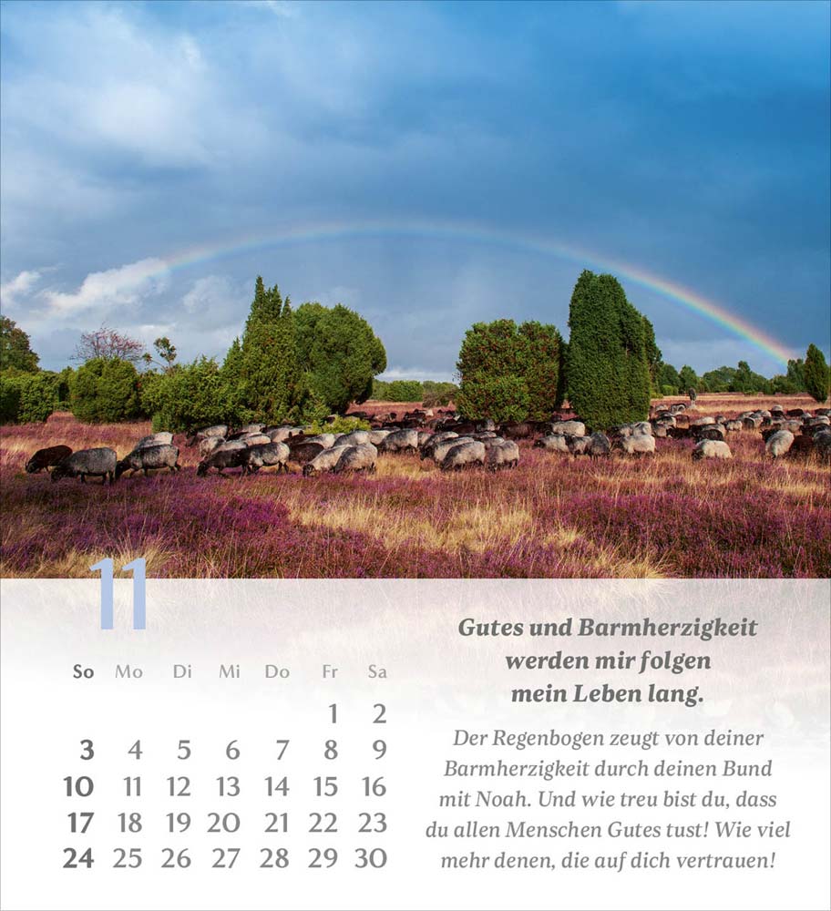 Psalm 23 - Tischkalender 2024 Psalm 23 - Tischkalender 2024