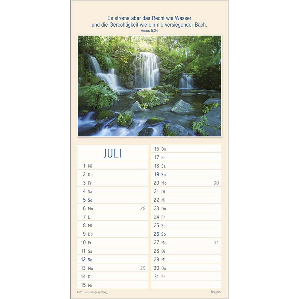 Meine Zeit in seinen Händen 2026 - Wandkalender