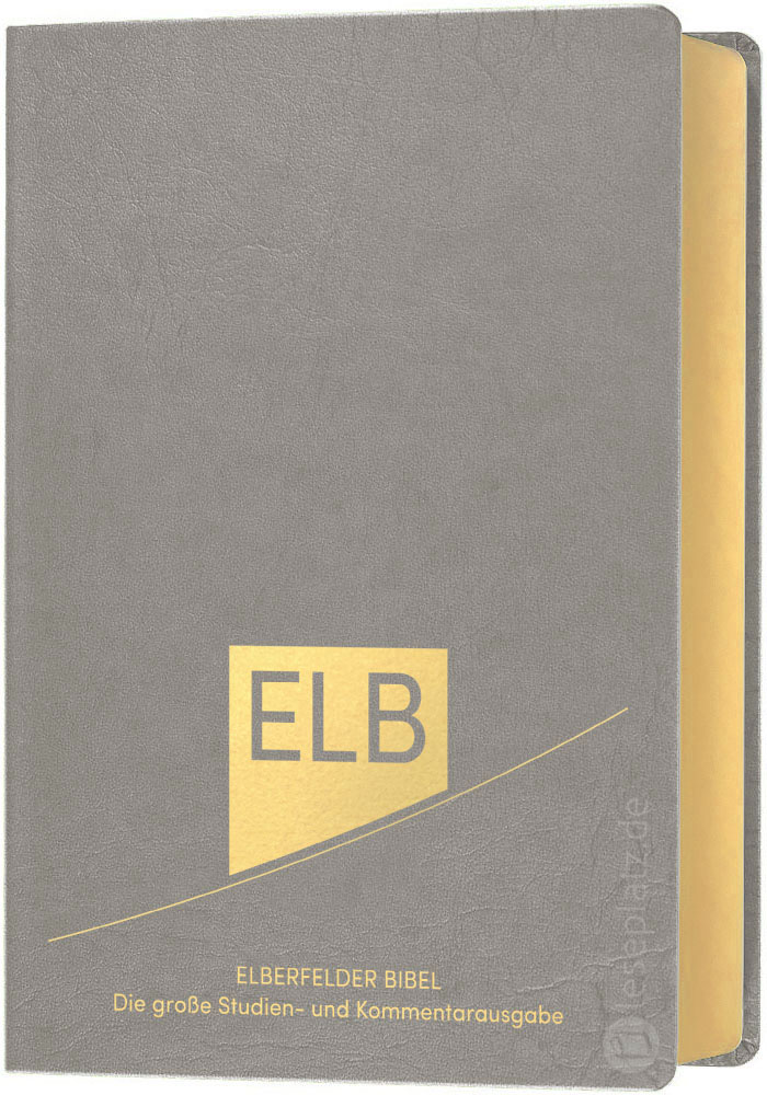 Elberfelder Bibel 2006 Studienausgabe - Leder/Goldschnitt