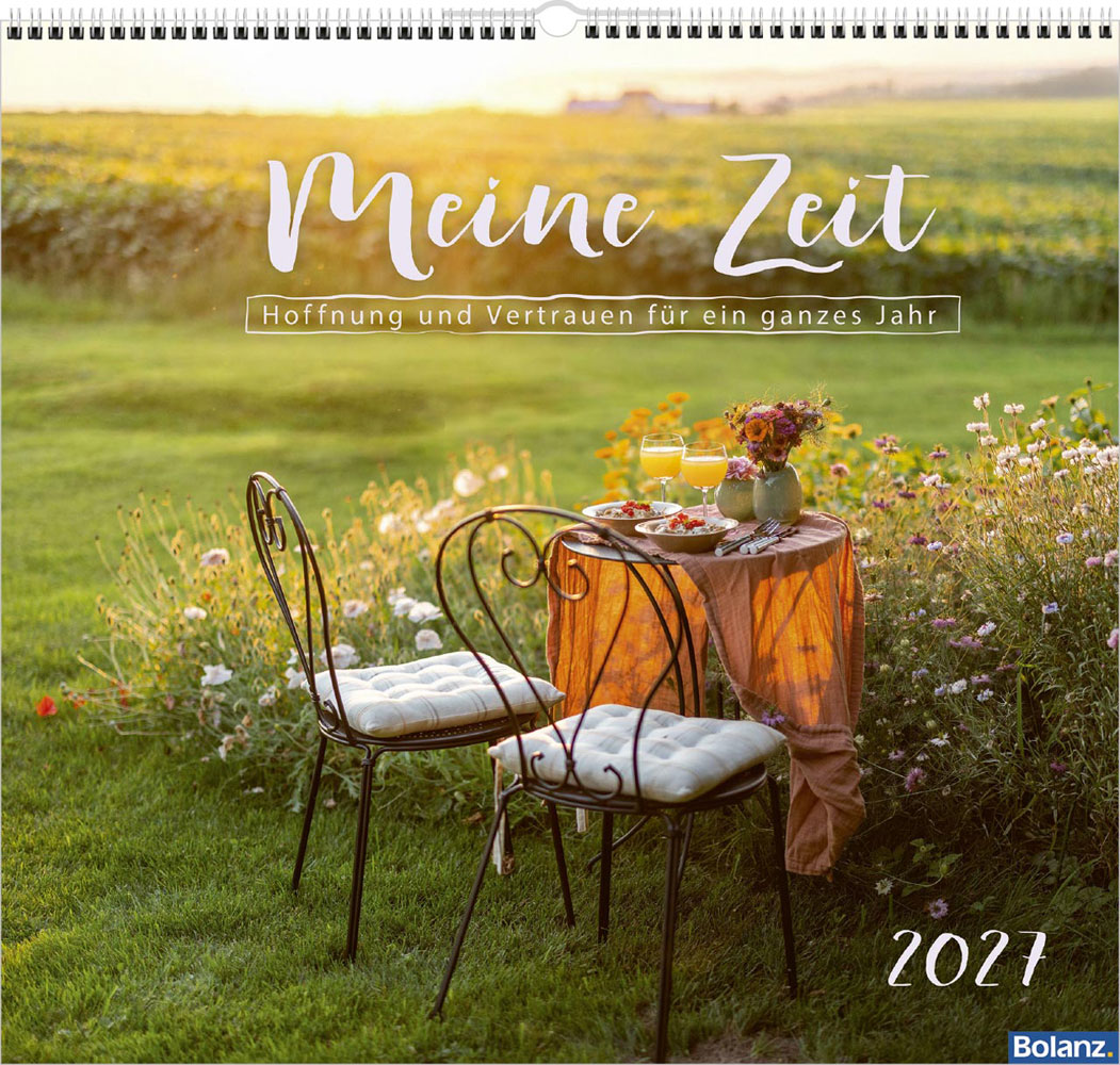 Meine Zeit 2027 - Wandkalender