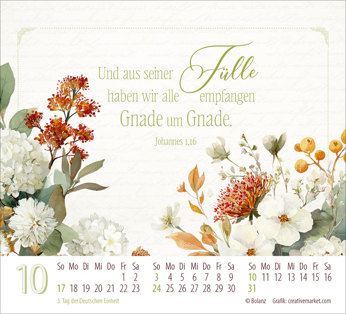 Poesie guter Worte 2027 - Minikalender