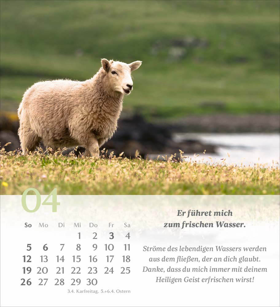 Psalm 23 - Tischkalender 2026