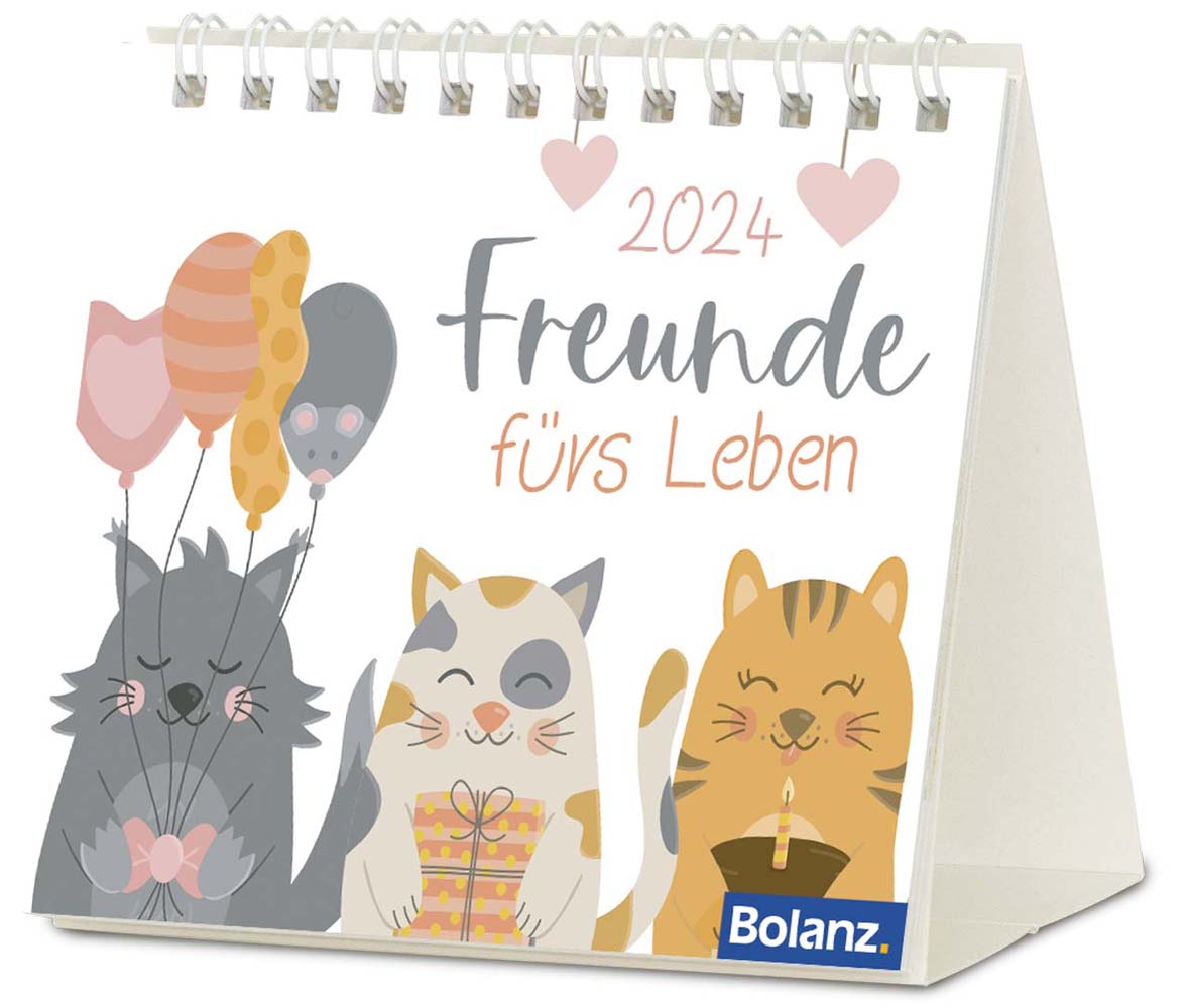 Freunde fürs Leben 2024 - Minikalender