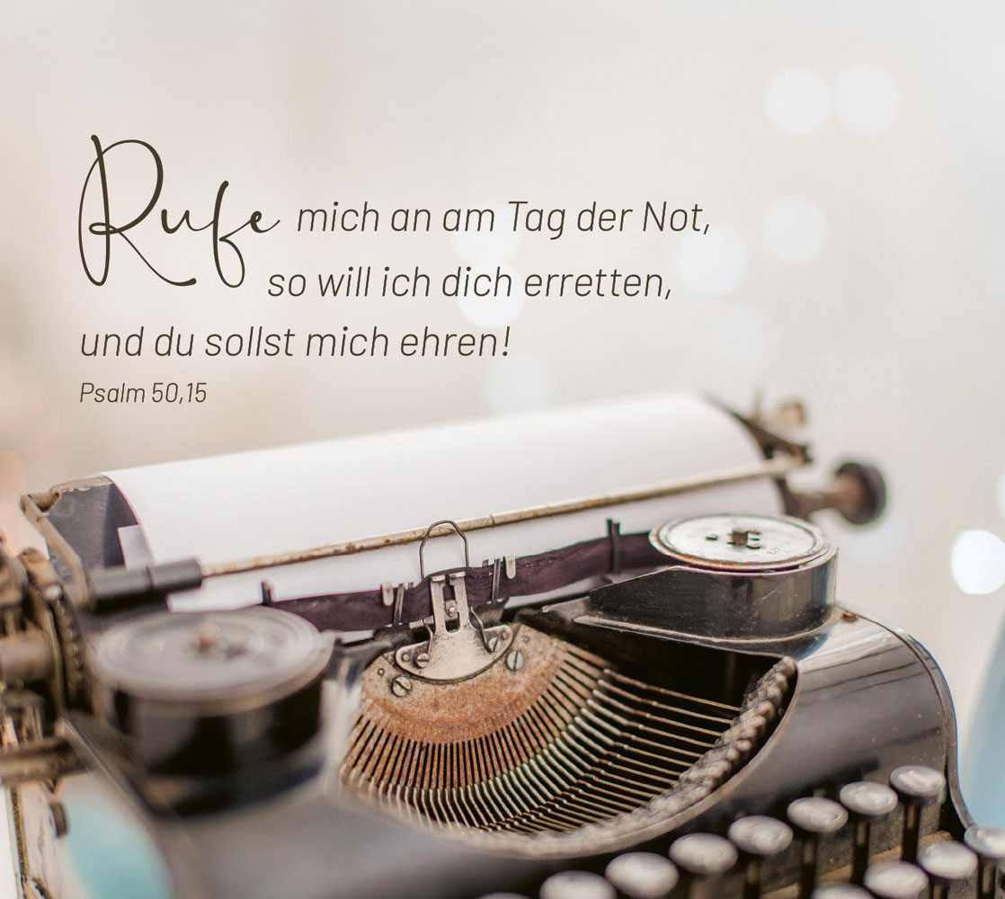 Geborgen in Gottes Hand - Aufstellbuch