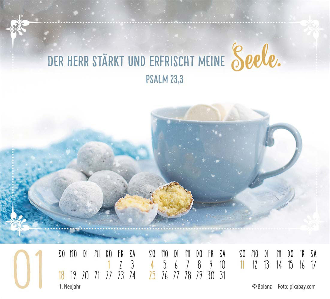 Worte von Herzen 2026 - Minikalender