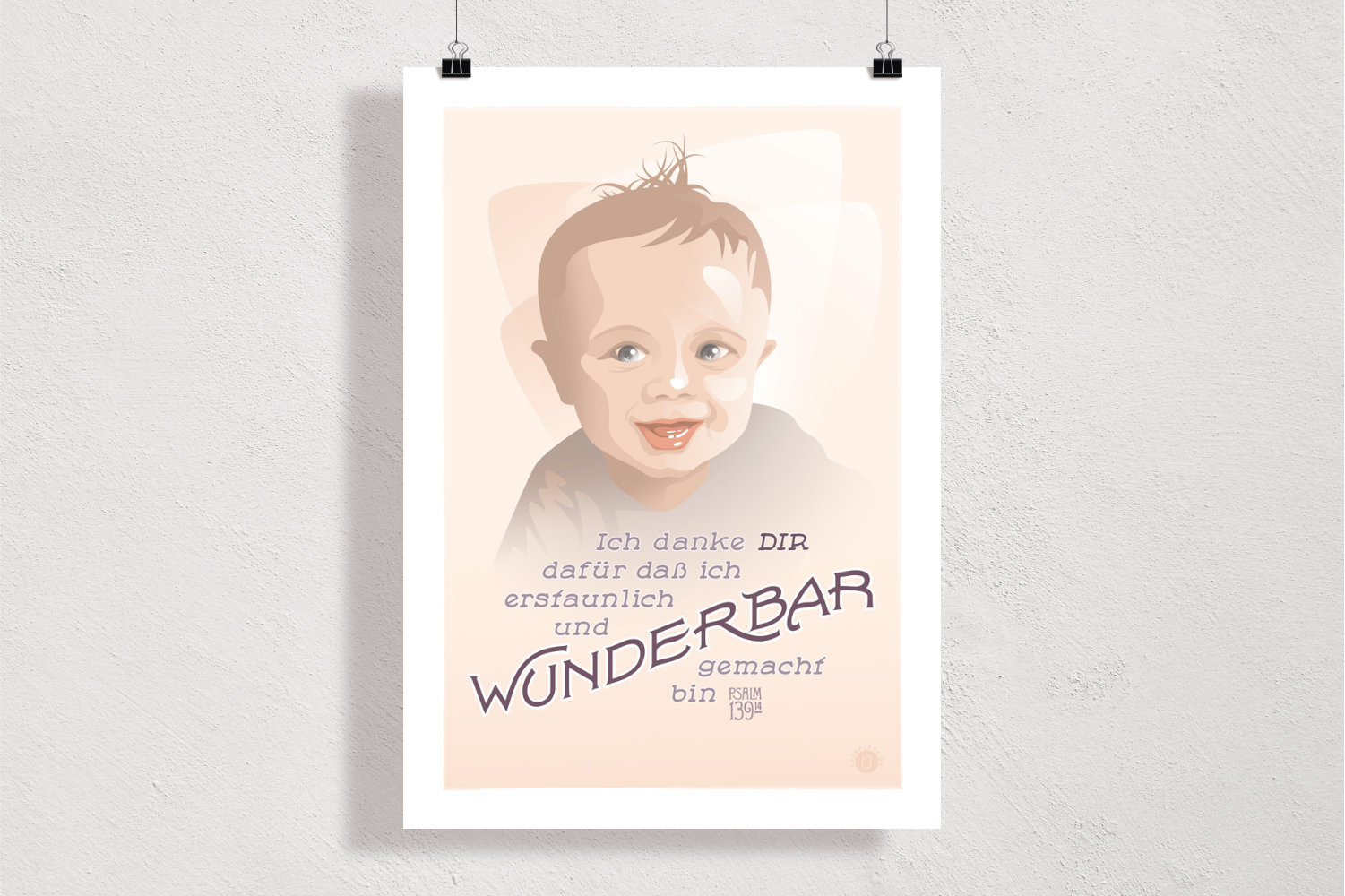 Poster "Junge Wunderbar"