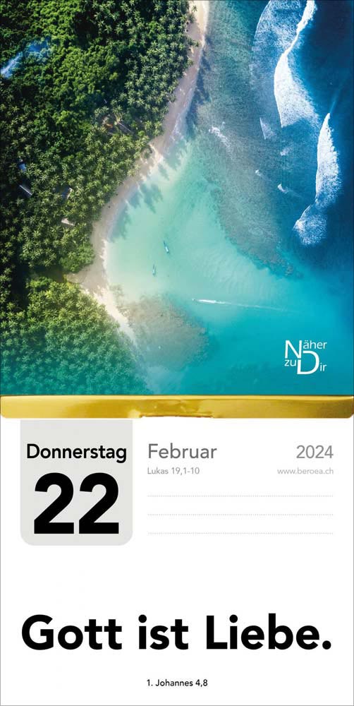 Näher zu Dir 2024 - Abreißkalender "Mini"
