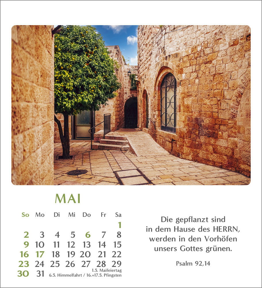 Geliebtes Israel 2027 - Verteilkalender