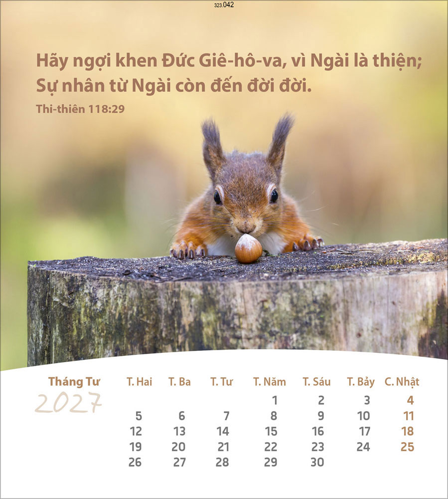Leben für Dich 2027 - Verteilkalender (Vietnamesisch)