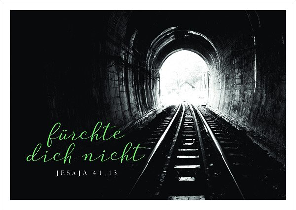 15-8034_01 Postkarte "Tunnel"