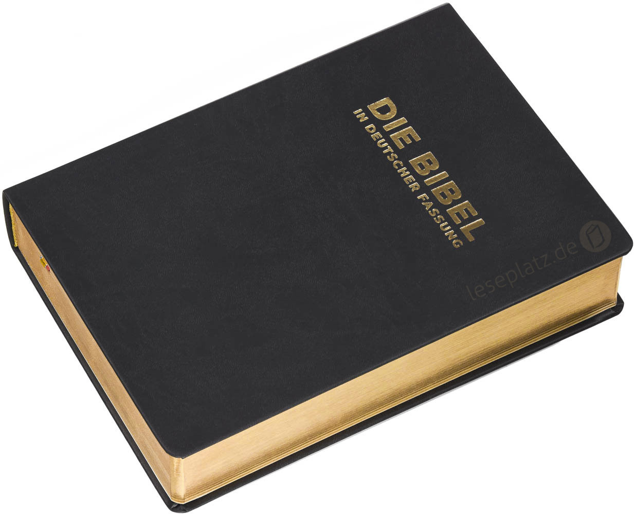 Bibel in deutscher Fassung - Flexcover Goldschnitt & Ergänzungsband - Paket