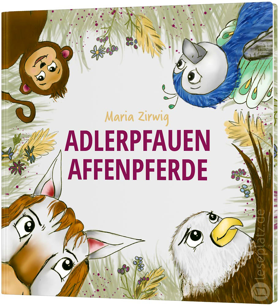 Adlerpfauenaffenpferde