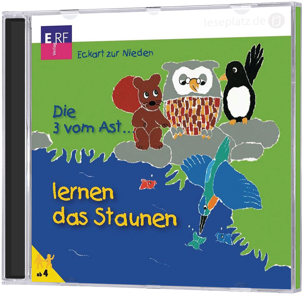 Die 3 vom Ast ... lernen das Staunen - CD