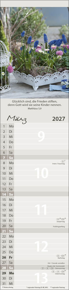 Von Mir zu Dir 2027 - Streifenterminer