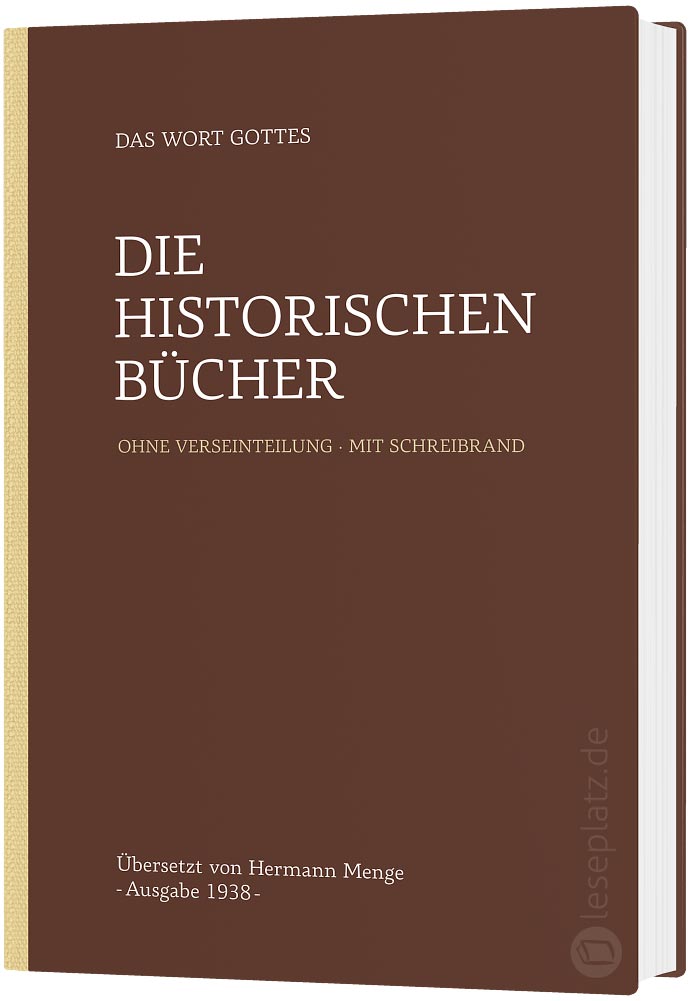 Menge 1938 - Altes Testament "Die historischen Bücher"