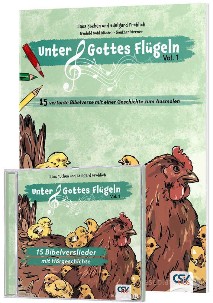 Unter Gottes Flügeln – Vol. 1 (Paket CD+Heft)