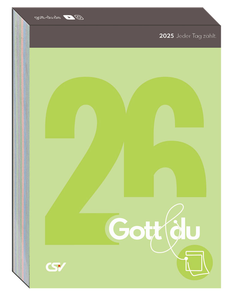 Gott & du - Abreißkalender 2026