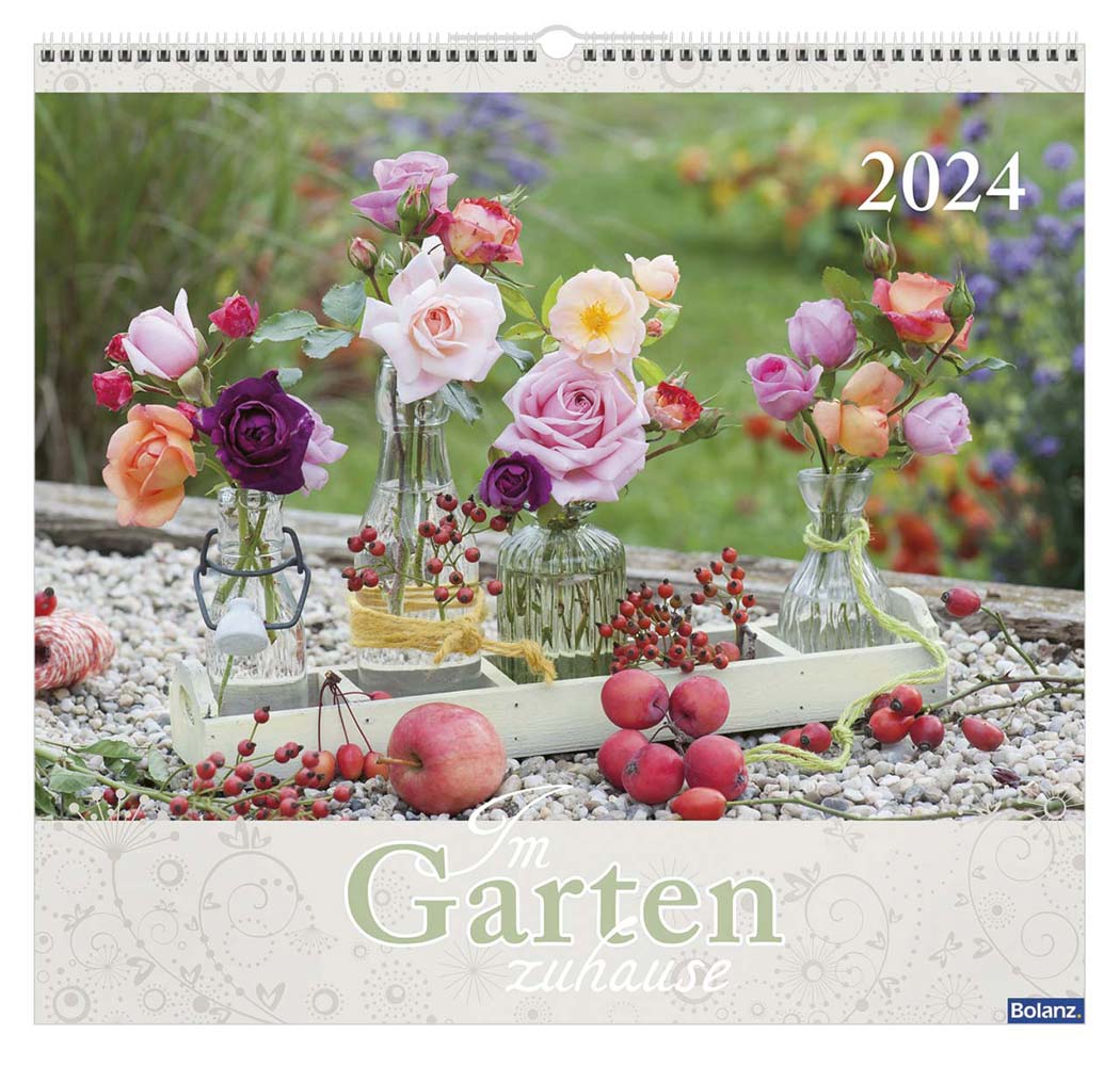 Im Garten zuhause 2024 - Wandkalender