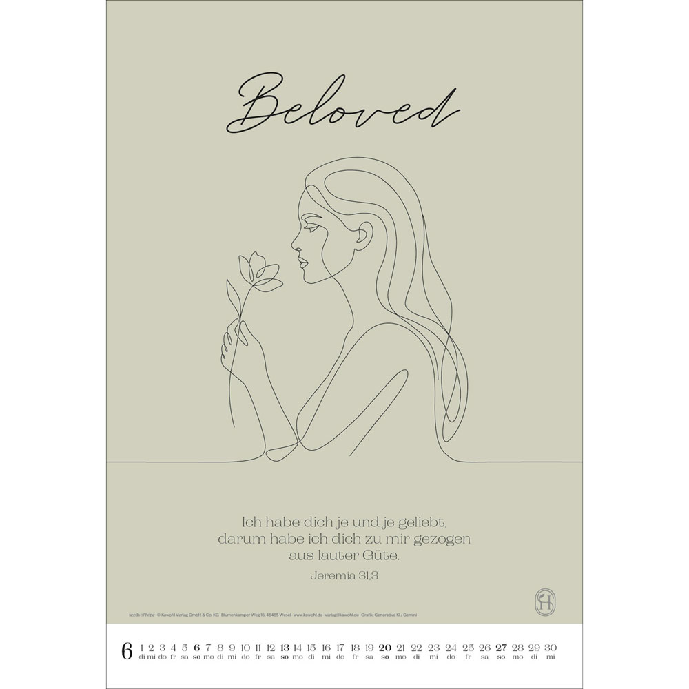 Wonderfully created 2027 - Wandkalender